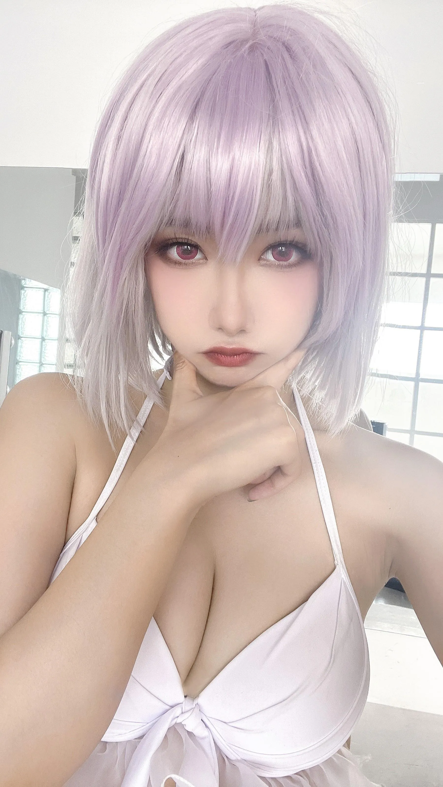 Momoko葵葵 – NO.35 瓜希酱 SSSS.GRIDMAN 宝多六花新条茜 泳装-古利特自拍 [30P]插图5